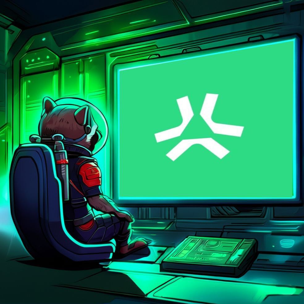 Rocket Raccoon comic artwork promoting RacCoin token